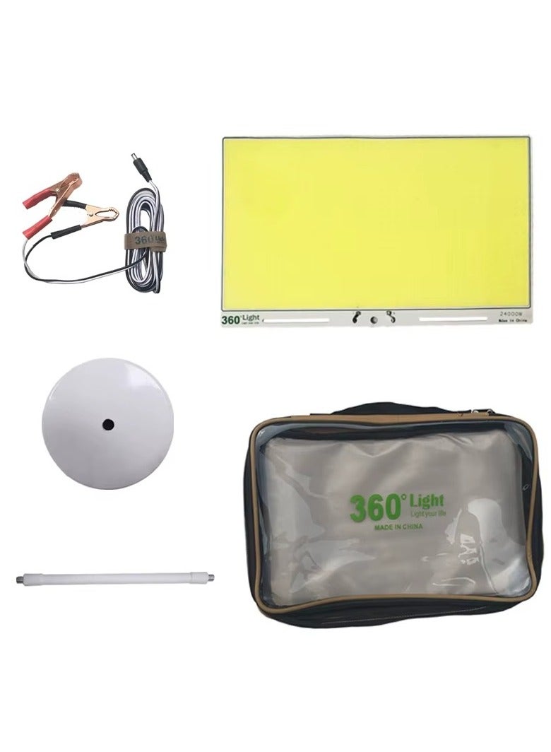 360 Light LED Light – Powerful & Versatile Up to 2500 Lumens, Illuminates Up to 82 Feet Waterproof, Portable, with Stand & Carry Case - Image 4